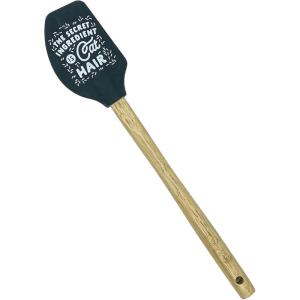 Cute Wholesome Spatulas Funny Silly Cooking and Baking Utensils Funny Silicone Scraper Spatula Sarcastic Cool Cat Novelty Spatulas for Baking Cat Hair(Cat Hair)