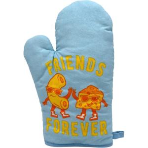 Funny Taco Oven Mitt – Introverted but Willing to Discuss Tacos Design – Durable Cotton Blend with Heat Protection – Novelty Mexican Food Kitchen Glove for Cooking and Taco Lovers(Mac and Cheese)