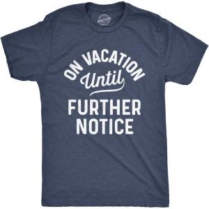 Mens School is Important But Baseball is Importanter T Shirt Funny Sports Tee(Heather Navy – on Vacation)