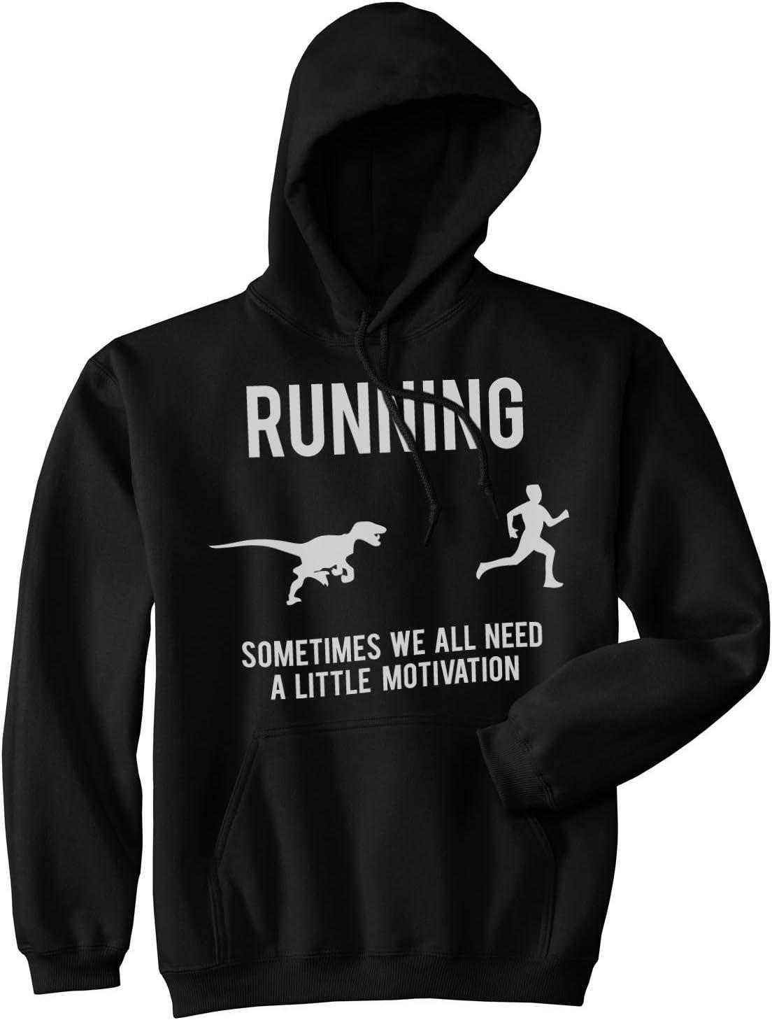 imageCrazy Dog TShirts Running Motivation Sweater Funny T shirt Sarcasm Humor Run Novelty HoodieBlack