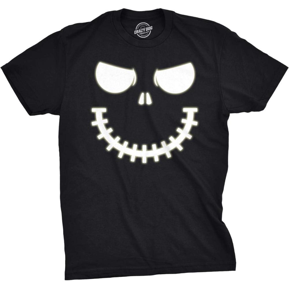 imageFunny Skeleton T Shirts Hilarious Mens Halloween Tees with Vampires and Bones for GuysHeather Black Zipper Glow