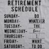 Funny Retirement T Shirts for Men – Sarcastic Tees for Retirement Party, Seniors, and Retired Guys(Light Heather Grey – Weekly Schedule)