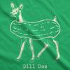 Funny T Shirts for Men Food Joke Tees for Guys with Funny Sayings Sarcastic Graphic T Shirts(Heather Green – Dill Doe)