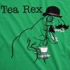 Funny T Shirts for Men Food Joke Tees for Guys with Funny Sayings Sarcastic Graphic T Shirts(Heather Green – Tea Rex)