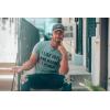 Mens I Like Dogs and Maybe 3 People T Shirt Funny Pet Lover Dad Cool Graphic Tee(Dark Heather Grey)
