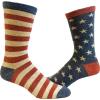 Crazy Dog T-Shirts Mens Stars And Stripes Socks America Usa Sock Cute Patriotic Footwear with Fun Colorful Pattern