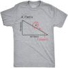 Find X T Shirt Funny Saying Math Teacher Graphic Sarcastic Gift Novelty Dad Joke(Grey)