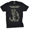 Funny Skeleton T Shirts Hilarious Mens Halloween Tees with Vampires and Bones for Guys(Heather Black – Catus Minorus Glow Ink)