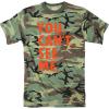 Mens You Cant See Me T Shirt Funny Hunting Camouflage Sarcastic Adult Humor Tee(Camo – Orange Ink)