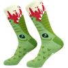 Crazy Dog T-Shirts Funny Novelty Socks for Men – Cool Designs for Guys with Fun Humor(Alligator)