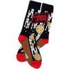 Crazy Dog T-Shirts Funny Novelty Socks for Men – Cool Designs for Guys with Fun Humor(Dark Side Cookies)