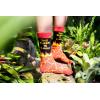 Crazy Dog T-Shirts Funny Novelty Socks for Men – Cool Designs for Guys with Fun Humor(Floor is Lava)