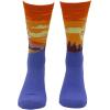 Crazy Dog T-Shirts Funny Novelty Socks for Men – Cool Designs for Guys with Fun Humor(Think Outside)