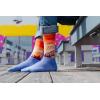 Crazy Dog T-Shirts Funny Novelty Socks for Men – Cool Designs for Guys with Fun Humor(Think Outside)
