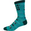 Crazy Dog T-Shirts Men’s Funny Dad Socks Fathers Day Graphic Novelty Footwear(Reel Cool Dad – Green)