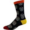 Crazy Dog T-Shirts Men’s Sugar Skull Socks Funny Day of The Day Mexico Graphic Novelty Footwear