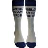 Crazy Dog T-Shirts Youth Brother Socks Funny Cool Sibling Bro Graphic Novelty Footwear for Kids(Okayest)