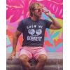 Men’s Funny Show Me Your Bobbers T-Shirt Cool Fishing Tee(Heather Navy)
