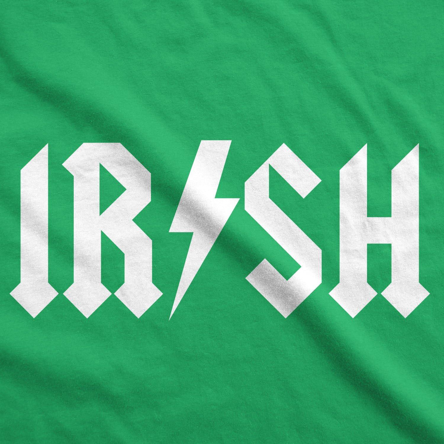 imageIrish Rockstar Hoodie Funny Saint Patricks Day Shamrock Clover Shenanigans Shirt