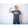 Crazy Dog Mens Funny Uncle T Shirts Sarcastic Family Tees for Guys(Bad Influence)