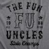 Crazy Dog Mens Funny Uncle T Shirts Sarcastic Family Tees for Guys(Funcles)