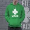 Crazy Dog T-Shirts Funny Saint Patricks Day Hoodies Irish Sweatshirts for St Pattys Day Parties and Parades(Green – Fit Shaced)