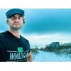 Crazy Dog T-Shirts Mens Irish Hooligan T-Shirt Black(Black)