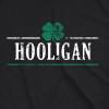 Crazy Dog T-Shirts Mens Irish Hooligan T-Shirt Black(Black)