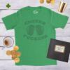 Funny St Paddy’s Day T Shirts for Men Hilarious Saint Patricks Day Shirts for Guys(Heather Green – Cheers Fuckers)