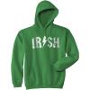Irish Rockstar Hoodie Funny Saint Patricks Day Shamrock Clover Shenanigans Shirt