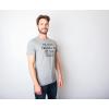 Mens I’m Only Talking to My Dog Today Funny Shirts Dog Lovers Novelty Cool T Shirt(Dark Heather Grey)