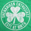 Mens Saint Patricks Day T Shirts Funny St Pattys Tees for Partying Parade Tee for Guys(Heather Green – Shenanigan Enthusiast Logo)