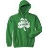 Crazy Dog T-Shirts Funny Saint Patricks Day Hoodies Irish Sweatshirts for St Pattys Day Parties and Parades(Green – Drinks Well)
