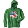 Crazy Dog T-Shirts Funny Saint Patricks Day Hoodies Irish Sweatshirts for St Pattys Day Parties and Parades(Green – Shamrock Flag)