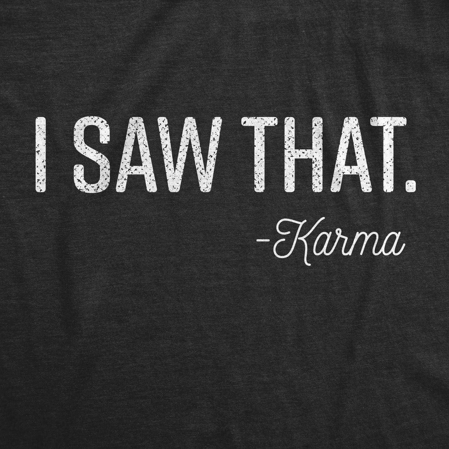 imageWomens Sarcastic T Shirts with Funny Sayings Novelty Graphic Tees for WomenHeather Black Karma