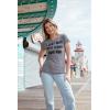 Funny Womens T-Shirts – Coffee Murdery and More Sarcastic Shirts for Cool Ladies with Sass(Dark Heather Grey)