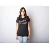 Funny Womens T-Shirts – Coffee Murdery and More Sarcastic Shirts for Cool Ladies with Sass(Heather Black – Fauntie)