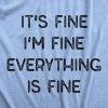 Funny Womens T-Shirts – Coffee Murdery and More Sarcastic Shirts for Cool Ladies with Sass(Heather Light Blue – Fine)