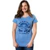 Funny Womens T-Shirts – Coffee Murdery and More Sarcastic Shirts for Cool Ladies with Sass(Heather Light Blue – Reading Cool Kids)