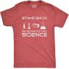 Mens Its Dangerous to Go Alone Take This Funny Nerdy Vintage Video Game T Shirt(Heather Red)