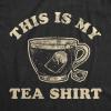 Womens Sarcastic T Shirts with Funny Sayings Novelty Graphic Tees for Women(Heather Black – Tea Shirt)