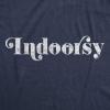 Womens Sarcastic T Shirts with Funny Sayings Novelty Graphic Tees for Women(Heather Navy – Indoorsy)