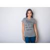 Womens Sorry Rolled My Eyes Out Loud Funny Sassy Sayings Cute Graphic T Shirt(Dark Heather Grey)