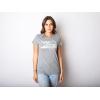 Womens Think Outside No Box Necessary Funny Cool Camping Graphic Funny T Shirt(Heather Purple)