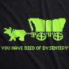 You Have Died of Dysentery T Shirt Funny Gamer Shirts Video Games Nerdy Cool 80s(Black)
