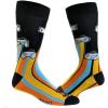Funny Gamer Crew Socks for Men – Retro Video Game Controller Print – Cool Gaming Socks – Novelty Gift for Gamers, Nerds, and Geeks