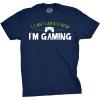Mens I Cant Adult Im Gaming Funny Video Game T Shirt Sarcastic Cool Gamer Shirt