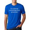 Mens Silently Correcting Your Grammar Funny T Shirt Nerdy Sarcastic Tee Graphic(Blue)