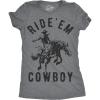 Dark Heather Grey - Ride Em