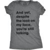 Dark Heather Grey - Still Talking